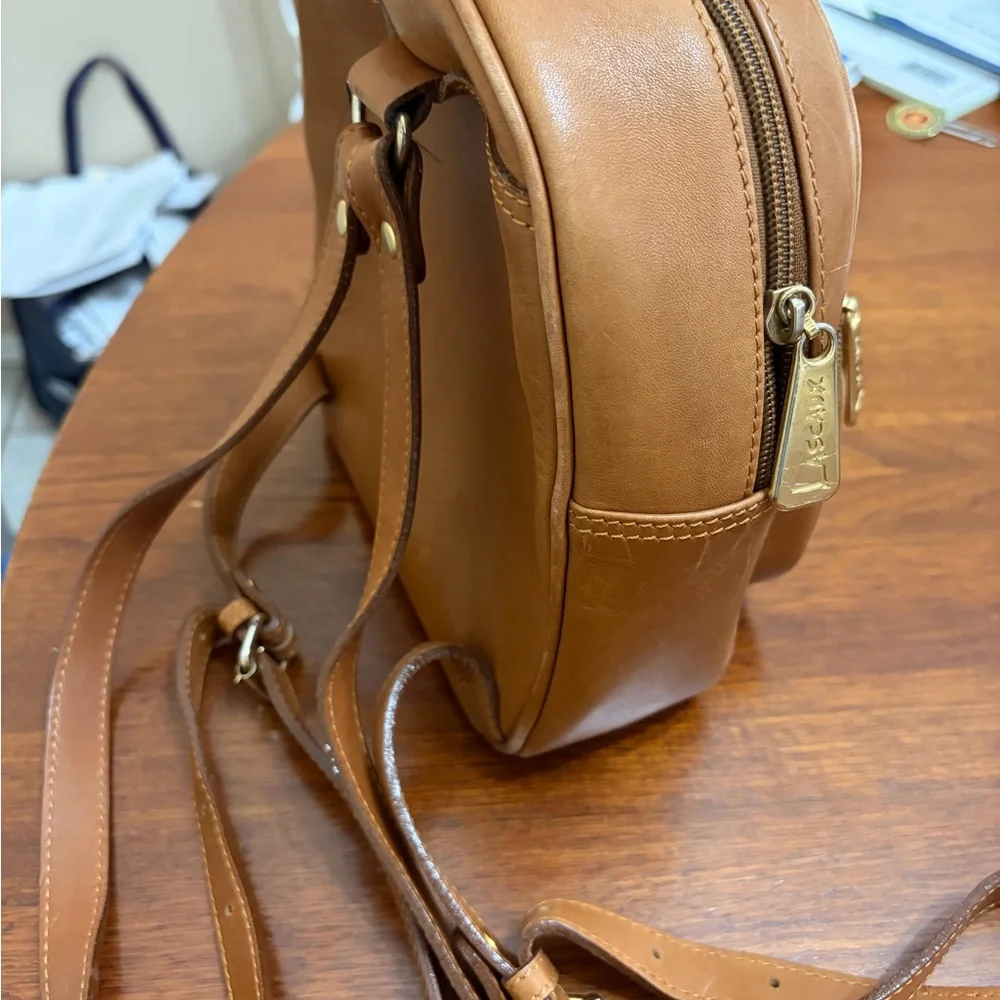 Brown Leather Crossbody Bag